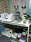 Aparat za biohemijsku analizu krvi,mikroskop,stereo lupa